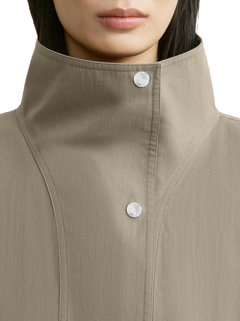 COTTON BLEND PARACHUTE JACKET