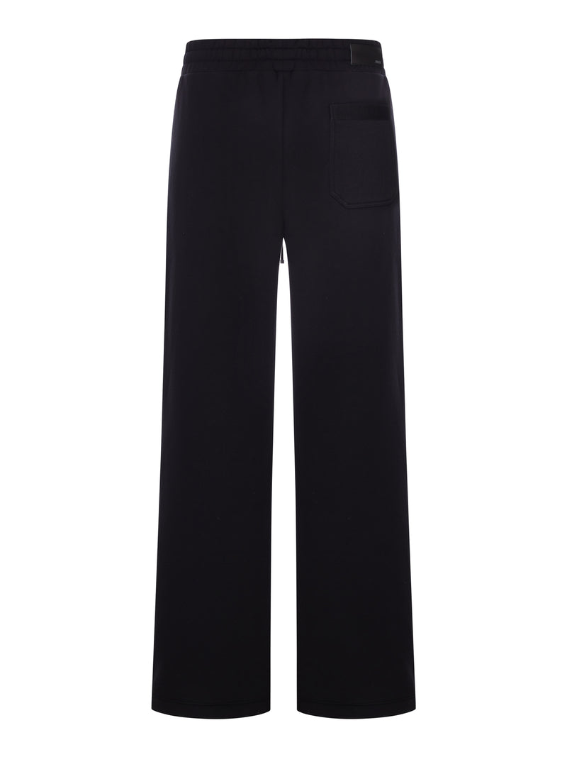 COTTON SWEATPANTS WITH "MA" LOGO