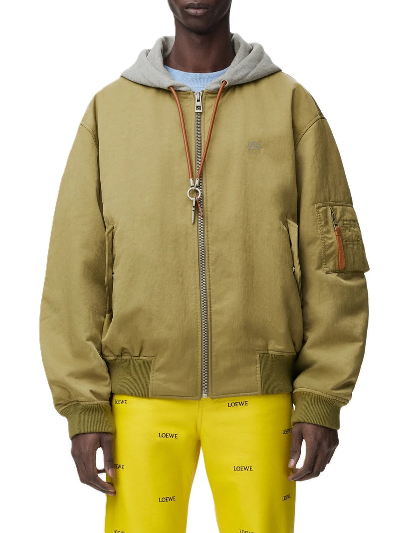 TECHNICAL FABRIC BOMBER JACKET