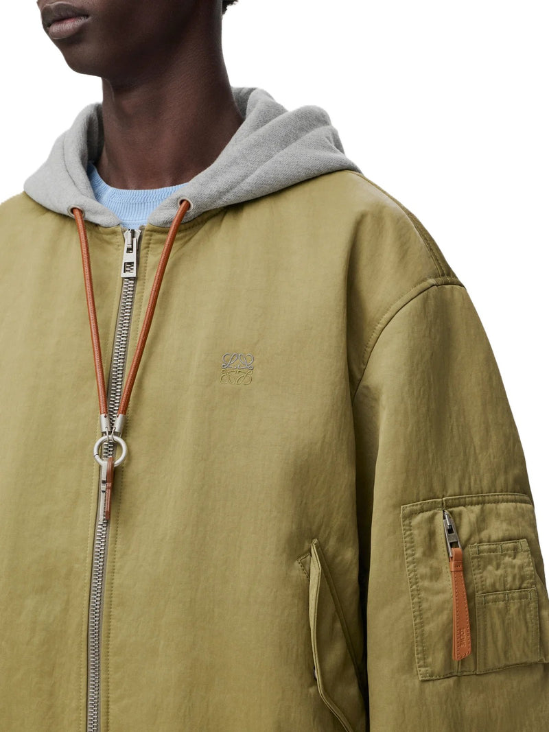 TECHNICAL FABRIC BOMBER JACKET