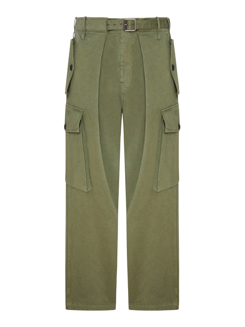 COTTON CARGO PANTS