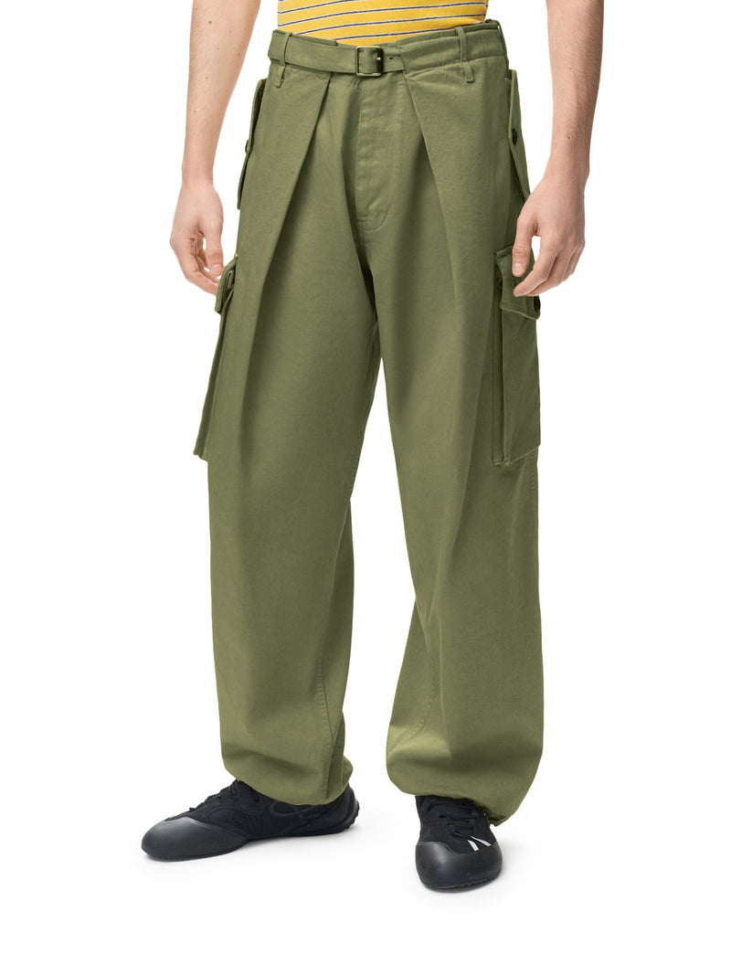 COTTON CARGO PANTS