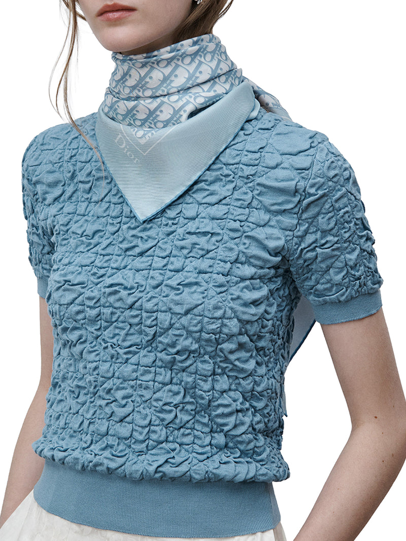 DIOR OBLIQUE 90 SQUARE SCARF