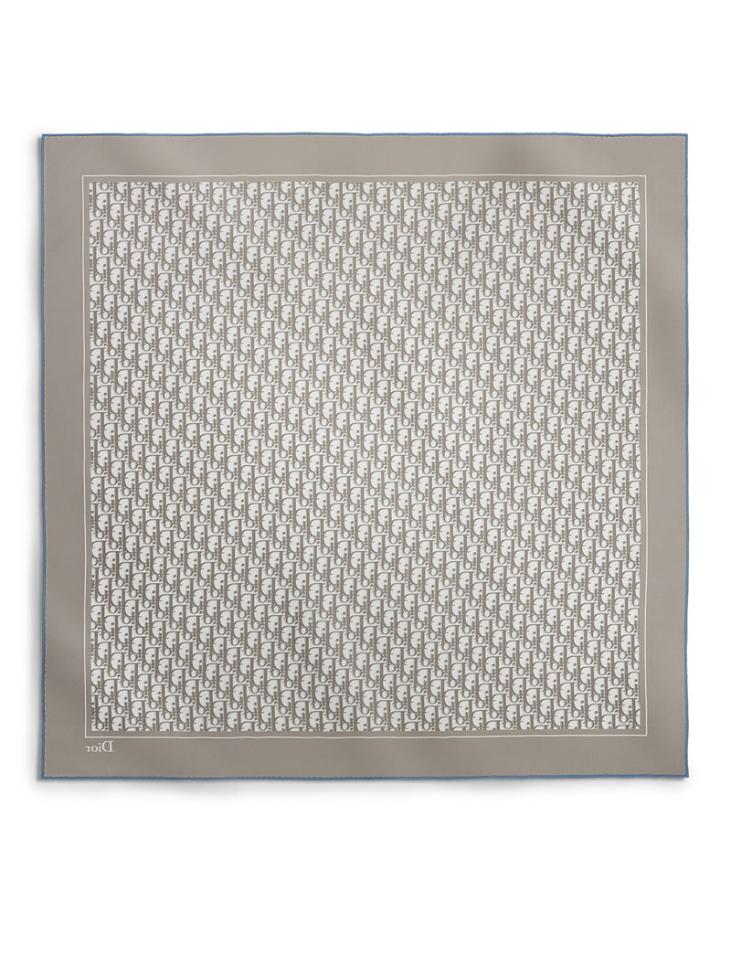 DIOR OBLIQUE 90 SQUARE SCARF