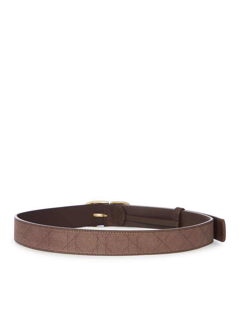 CLASSY CD BELT IN SUEDE CALFSKIN