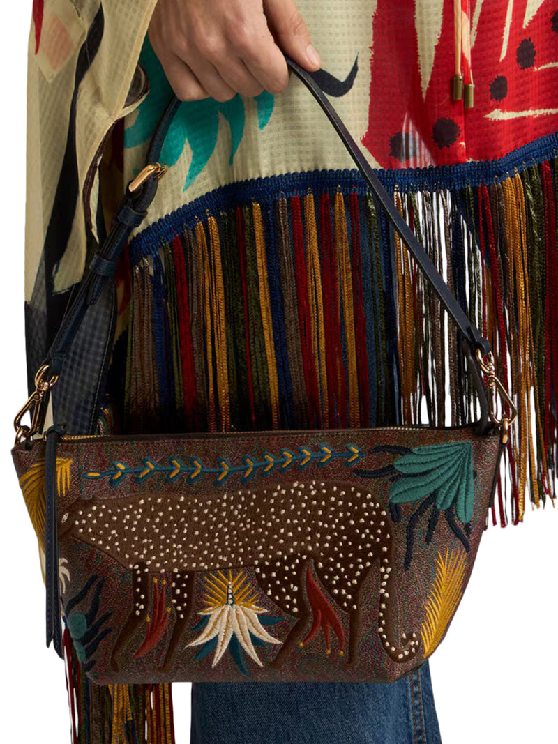 ETRO X TABBY BOOTH ARNICA SHOULDER BAG WITH EMBROIDERY
