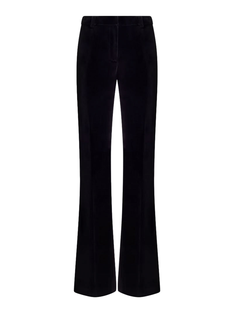 COTTON VELVET TROUSERS