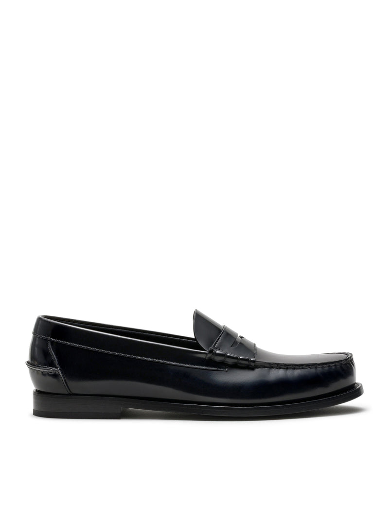 ROWLEY SMOKY LEATHER LOAFERS