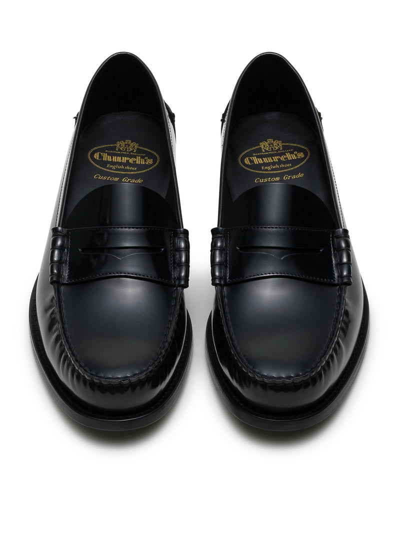ROWLEY SMOKY LEATHER LOAFERS
