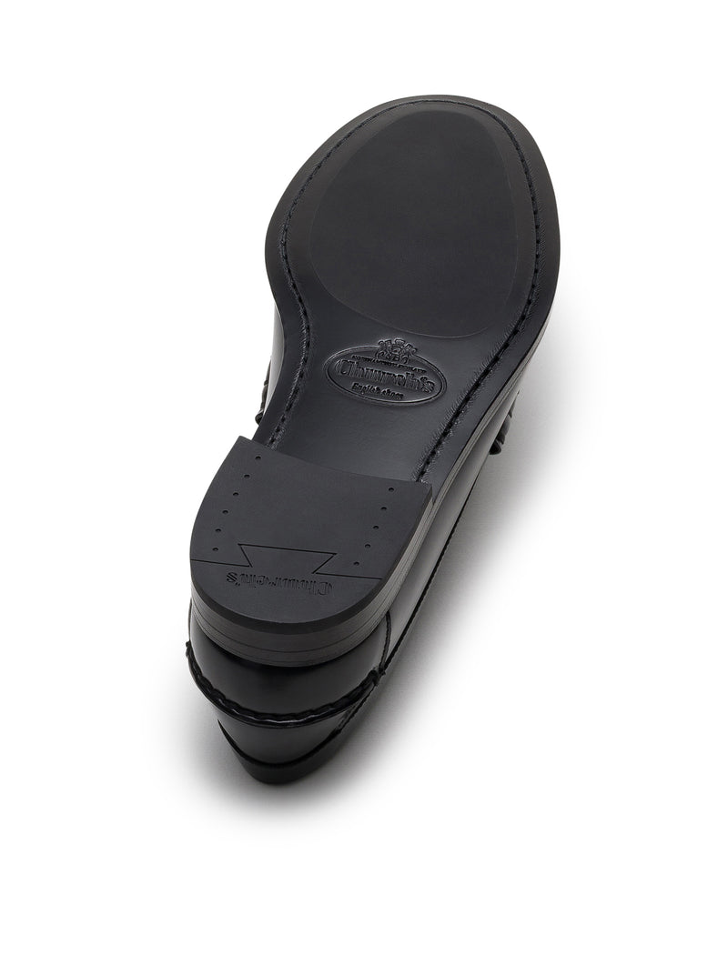 ROWLEY SMOKY LEATHER LOAFERS
