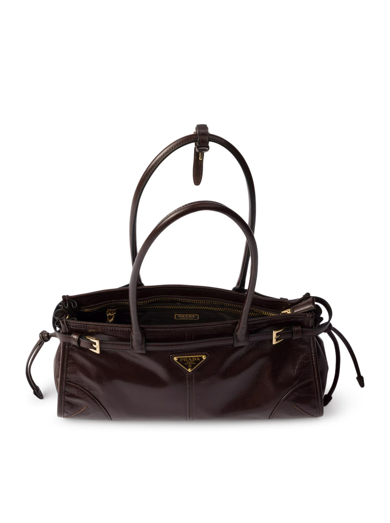 PRADA BONNIE MEDIUM LEATHER HANDBAG