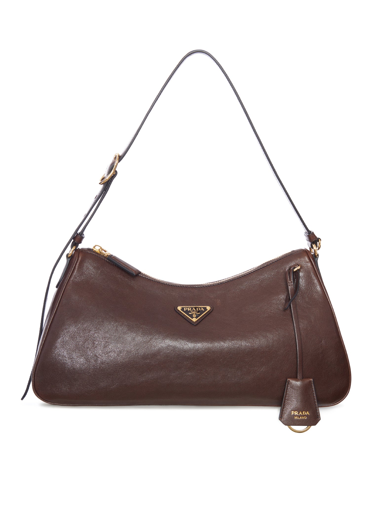PRADA AIMEE MEDIUM LEATHER SHOULDER BAG – Suit Negozi Row
