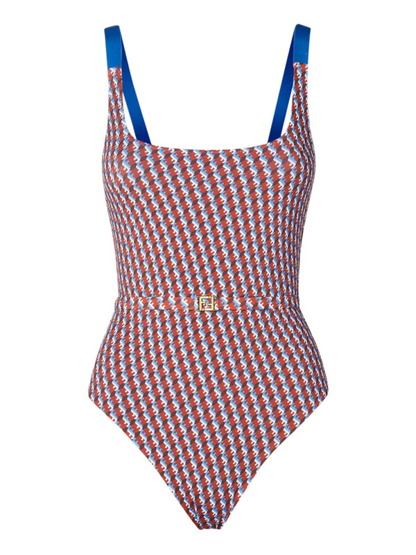 RED AND BLUE FF LYCRA® INNER SWIMSUIT