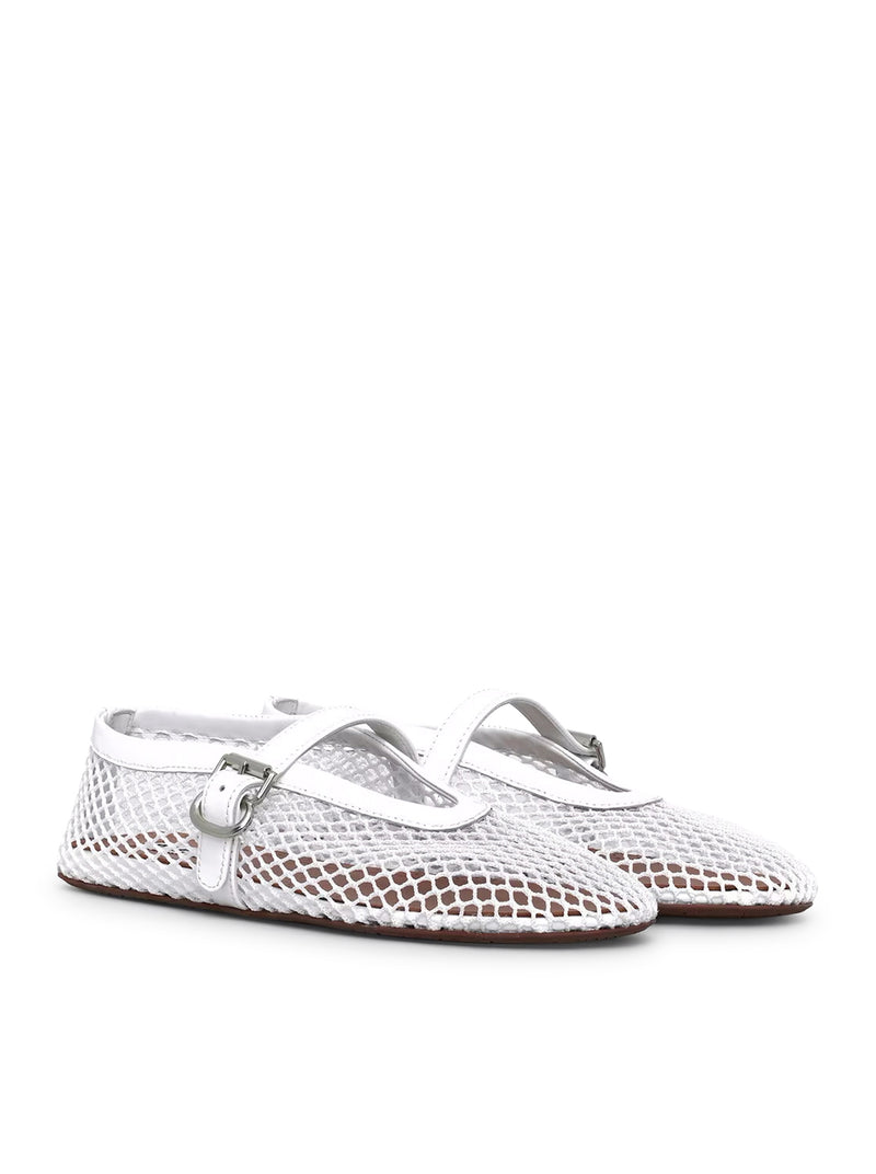 FLAT MESH BALLERINAS