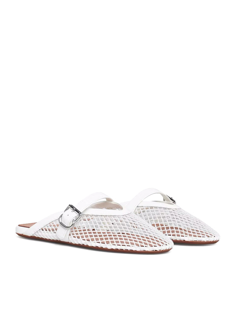 FISHNET FLAT MULES