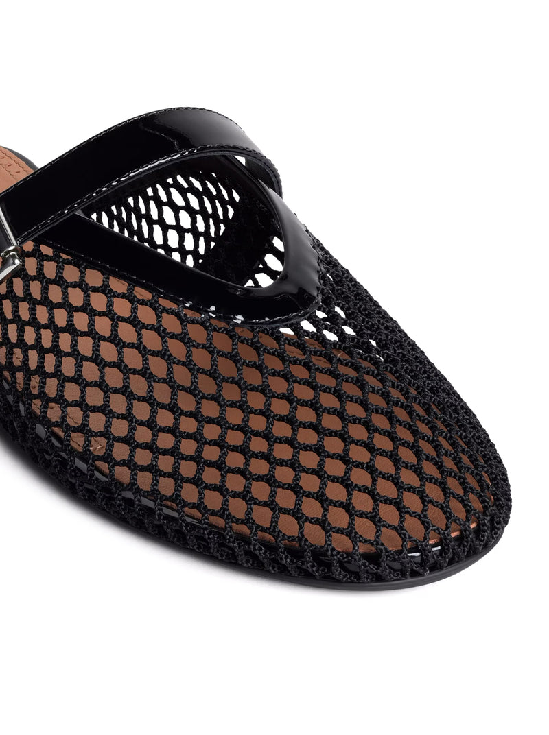 FISHNET FLAT MULES