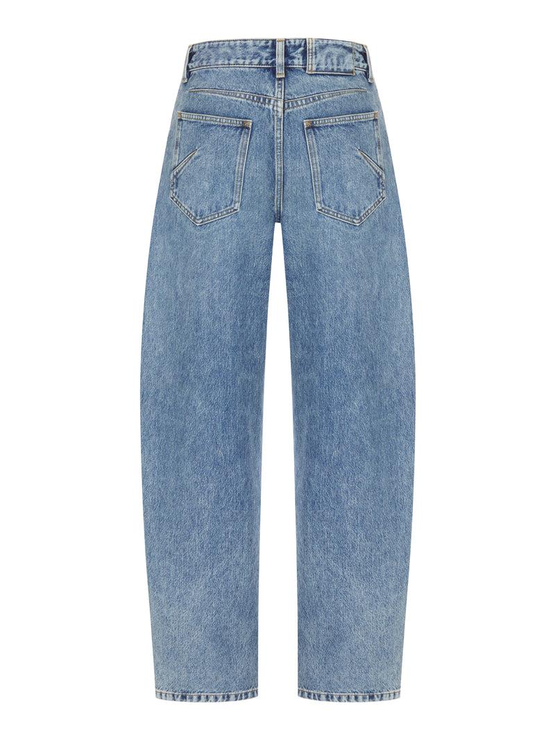 ROUND COTTON JEANS