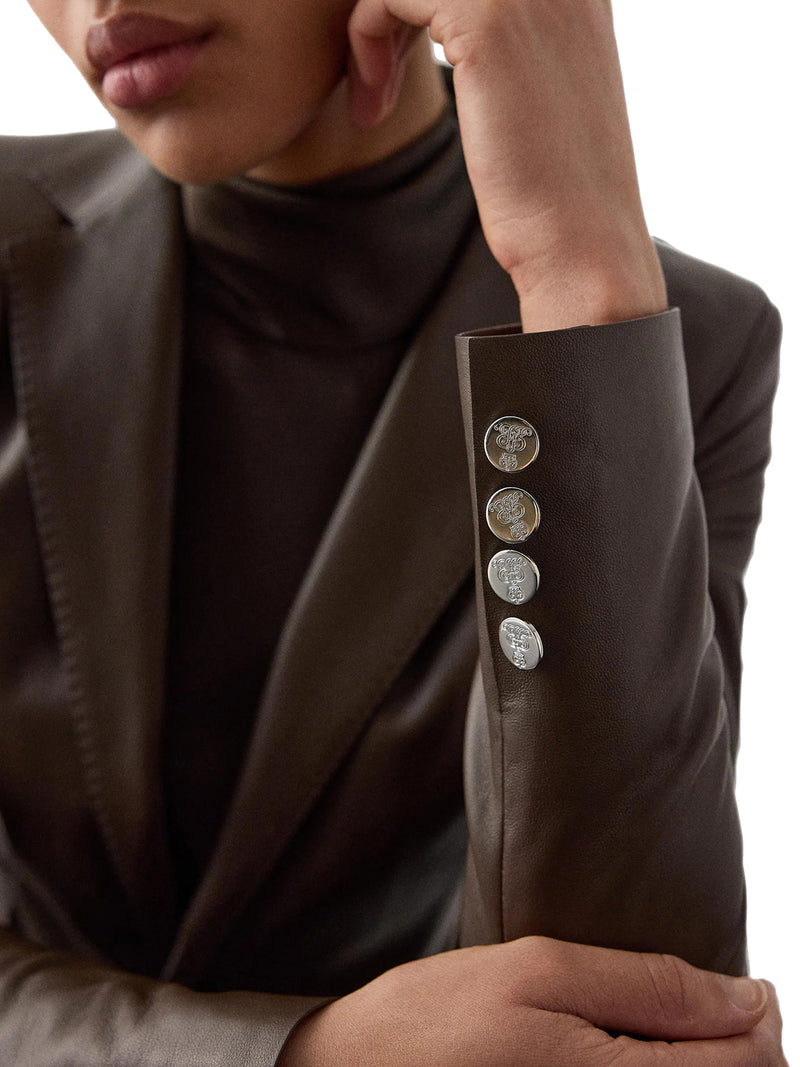 PARKER BLAZER IN SMOOTH NAPPA