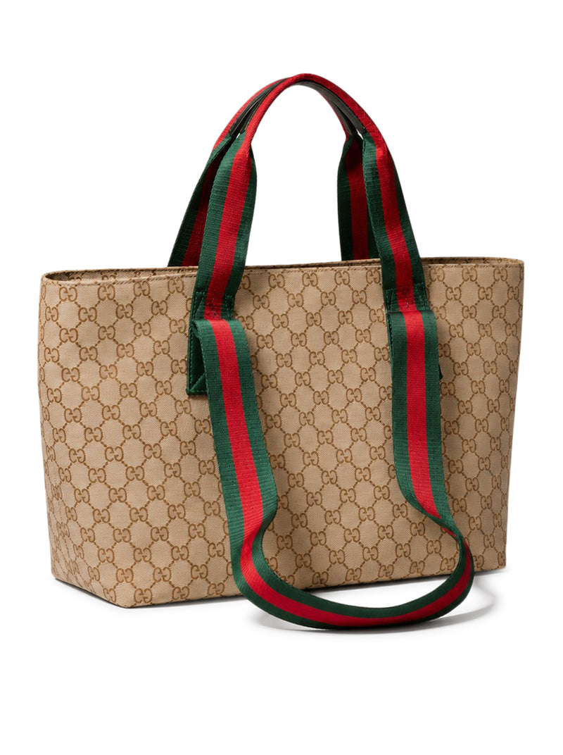 SMALL GG PRINT SHOPPING BAG
