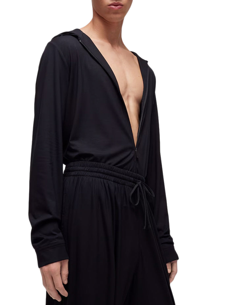 SOFT RAYON JERSEY ZIP-UP JACKET