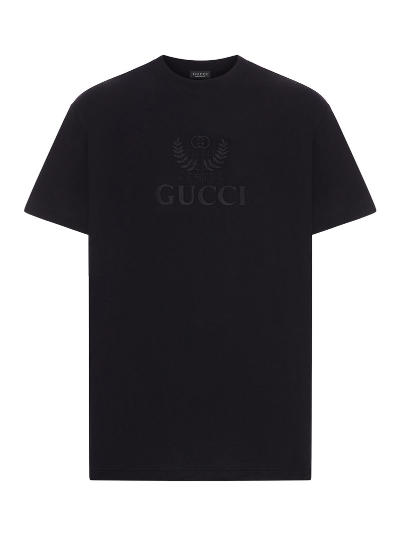 COTTON JERSEY T-SHIRT WITH EMBROIDERY