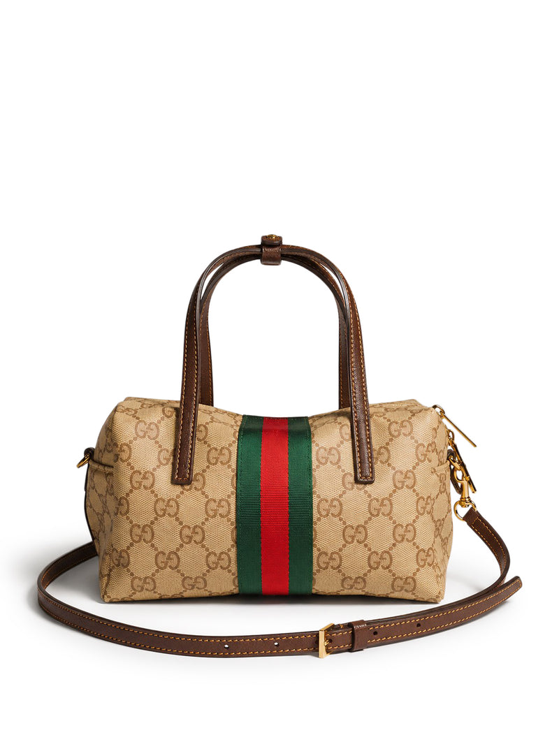 MINI BOSTON BAG WITH WEB DETAIL