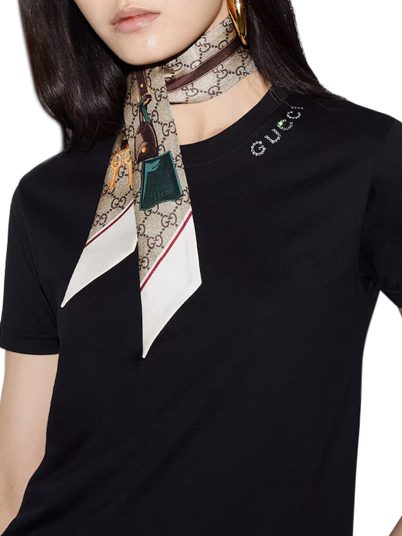 PRINTED SILK TWILL RIBBON