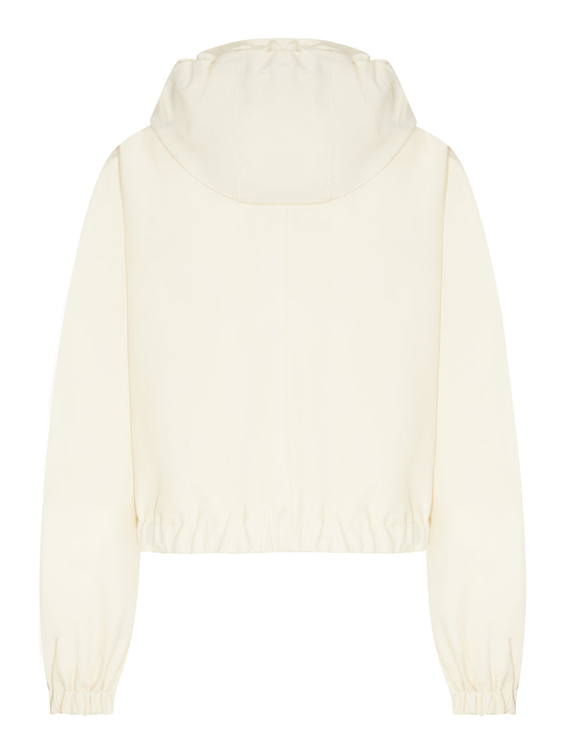TECHNICAL FABRIC WIND JACKET WITH TRIOMPHE LOGO