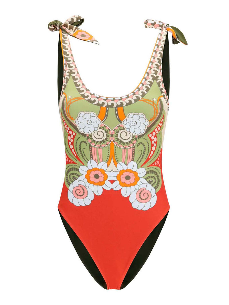 PAMMY REVERSIBLE ONE-PIECE SWIMSUIT