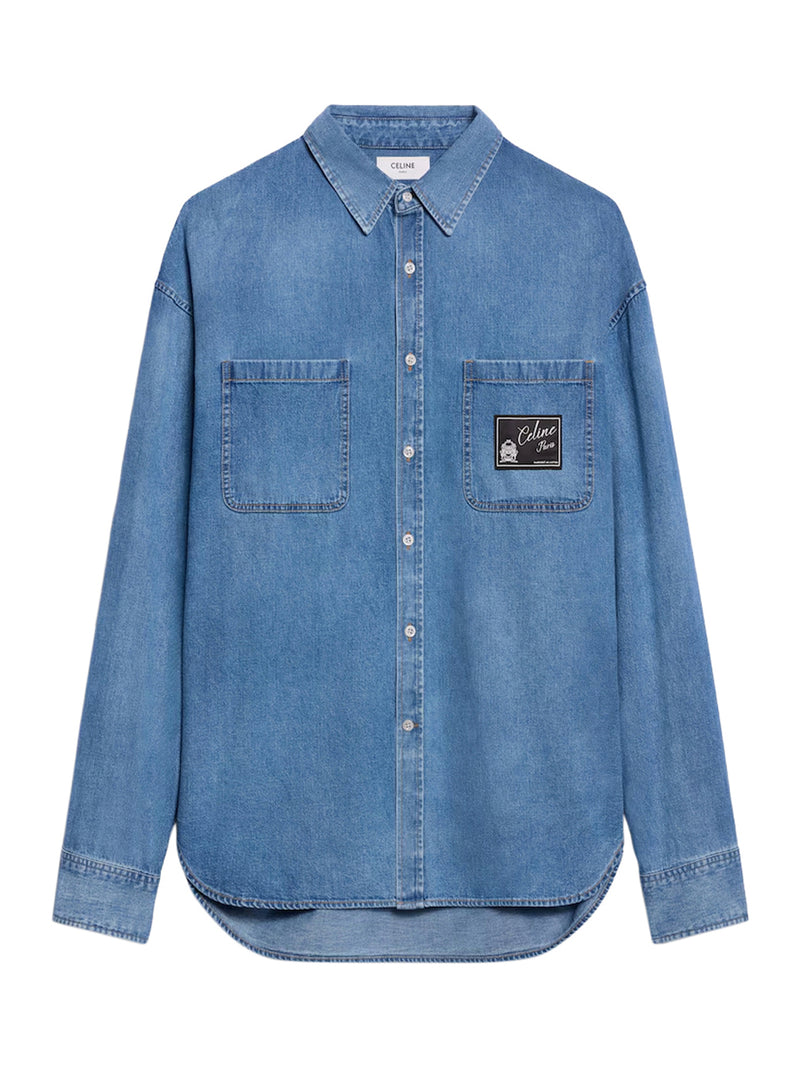 COTTON DENIM SHIRT
