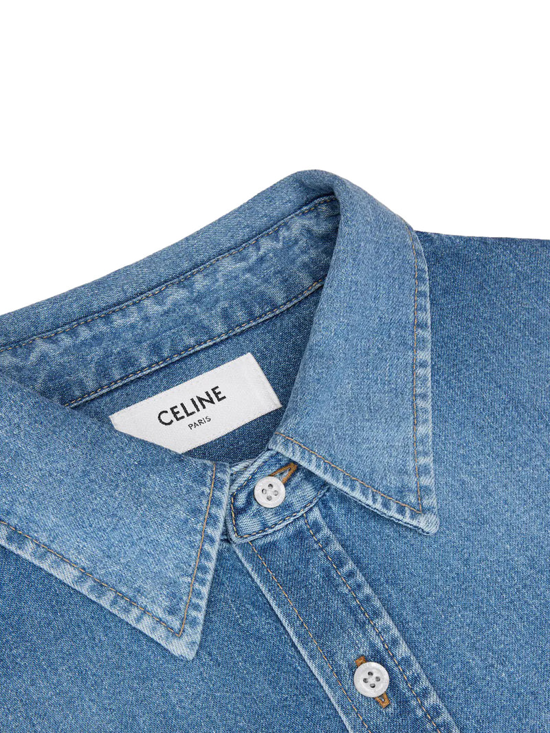 COTTON DENIM SHIRT