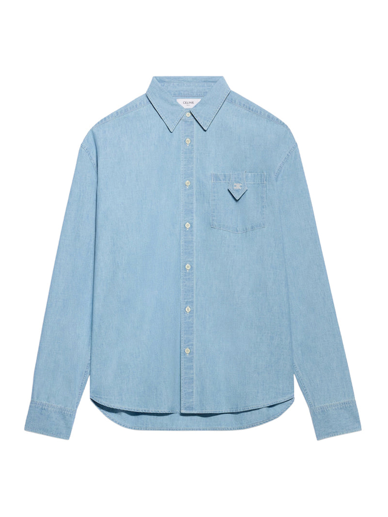 COTTON DENIM SHIRT