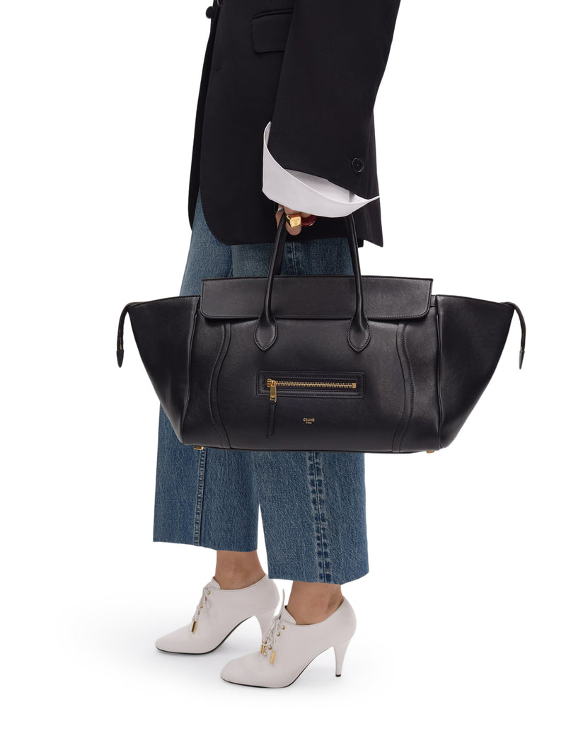 GRANATE CALFSKIN LUGGAGE