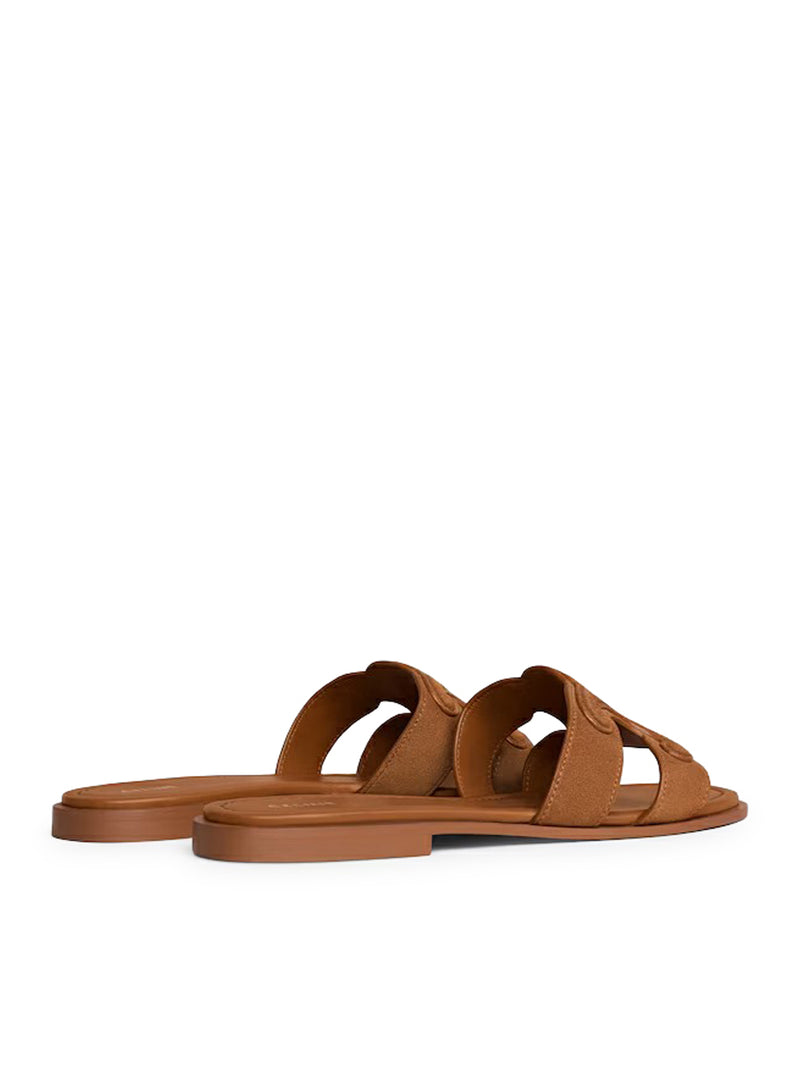 TRIOMPHE SUEDE MULE