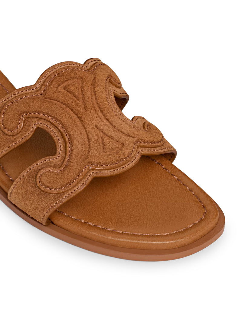 TRIOMPHE SUEDE MULE