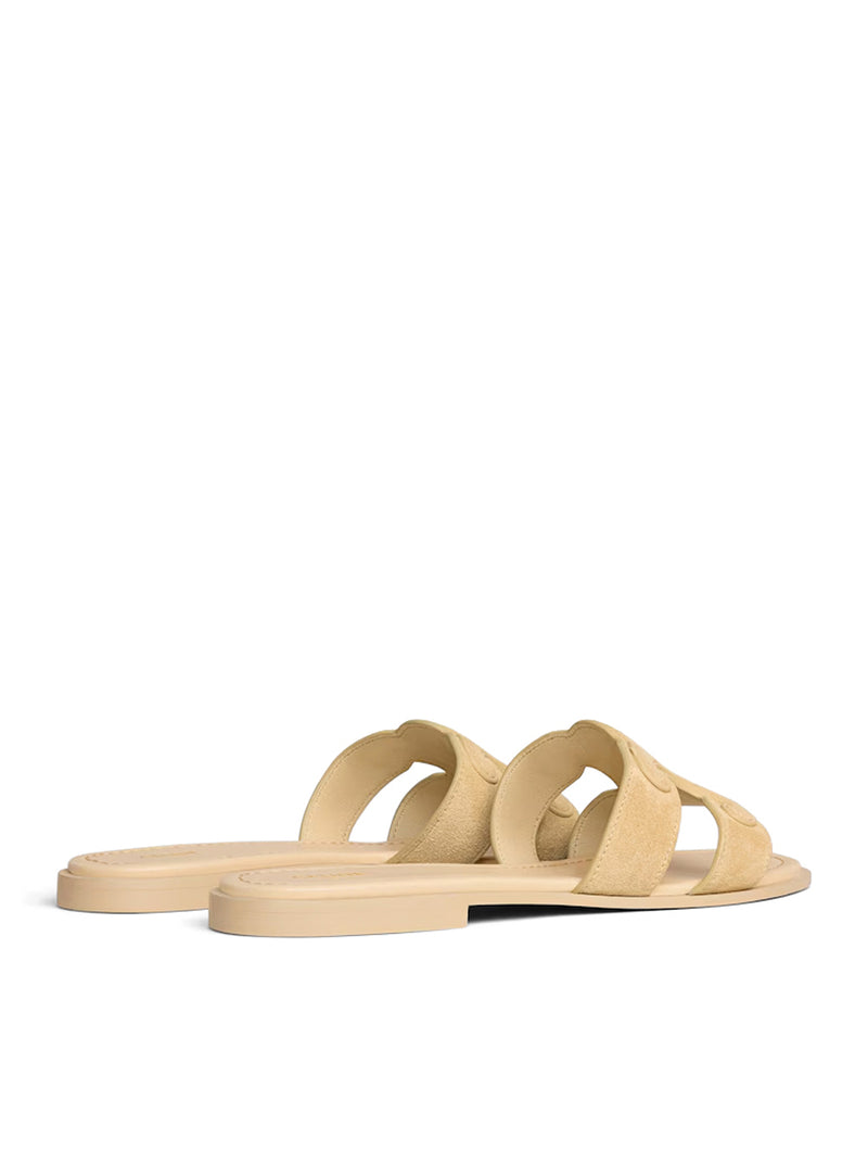 TRIOMPHE SUEDE MULE