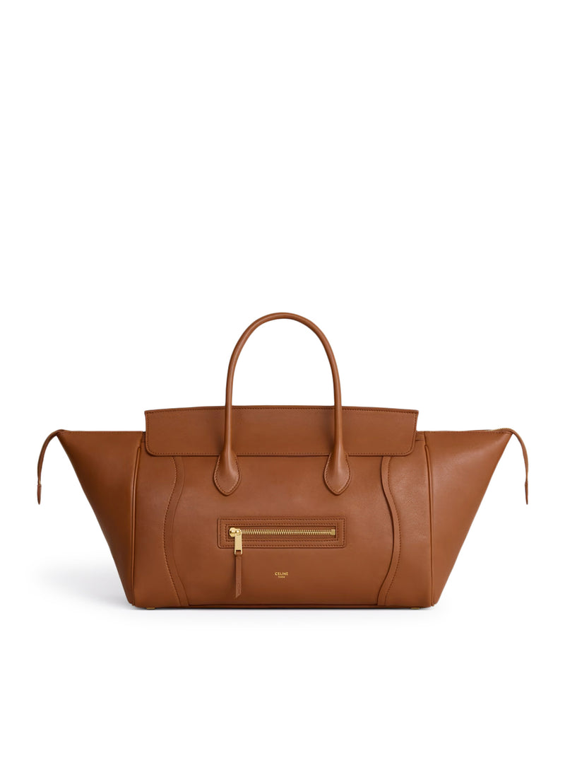 LUGGAGE IN SOFT SHINY LAMBSKIN