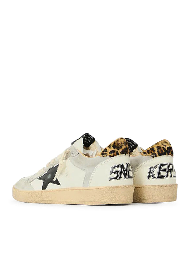 BALL STAR LEATHER SNEAKERS