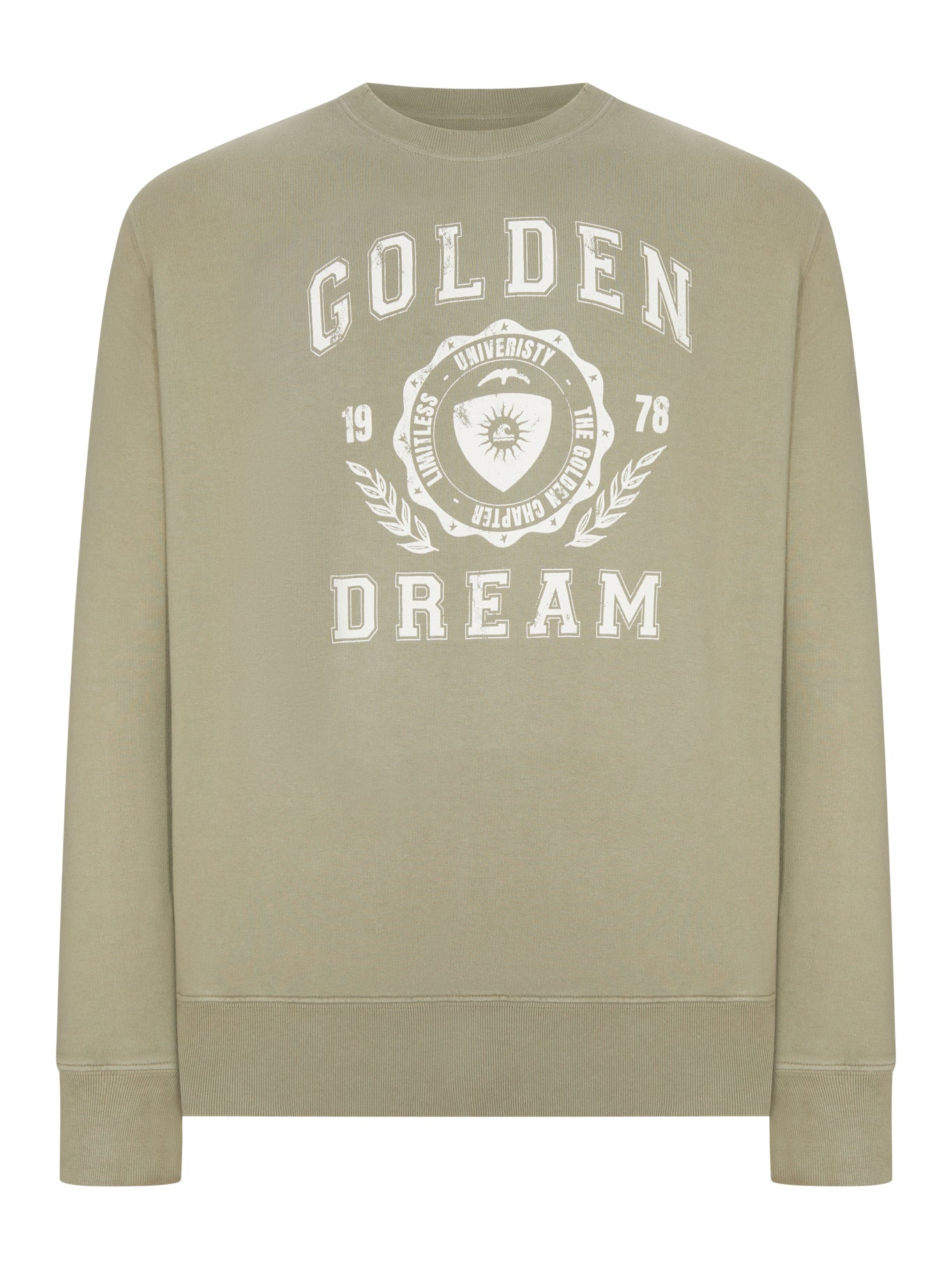 CREWNECK SWEATSHIRT WITH VINTAGE LOGO