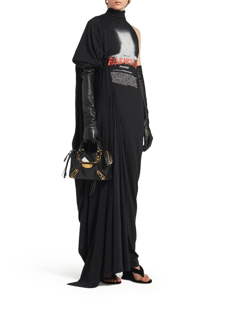 THE DOOR WOMEN`S LONG DRESS IN BLACK