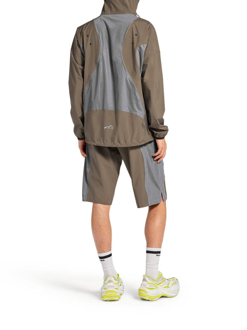 MEN`S TECHWEAR ZIP-UP JACKET IN GREY