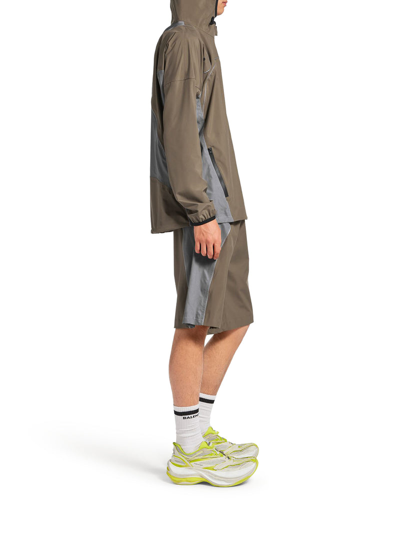 MEN`S TECHWEAR ZIP-UP JACKET IN GREY