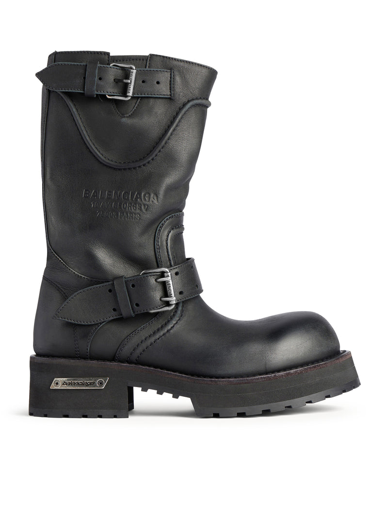 VENOM WORN-OUT LEATHER BOOTS