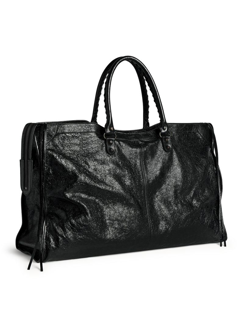 LE CITY LEATHER TRAVEL BAG