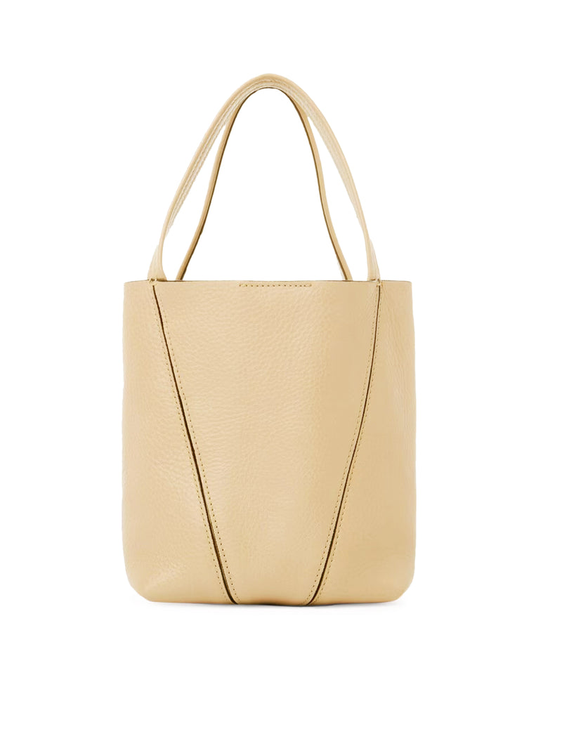 CHLOÉ SPIN SMALL TOTE BAG IN LEATHER
