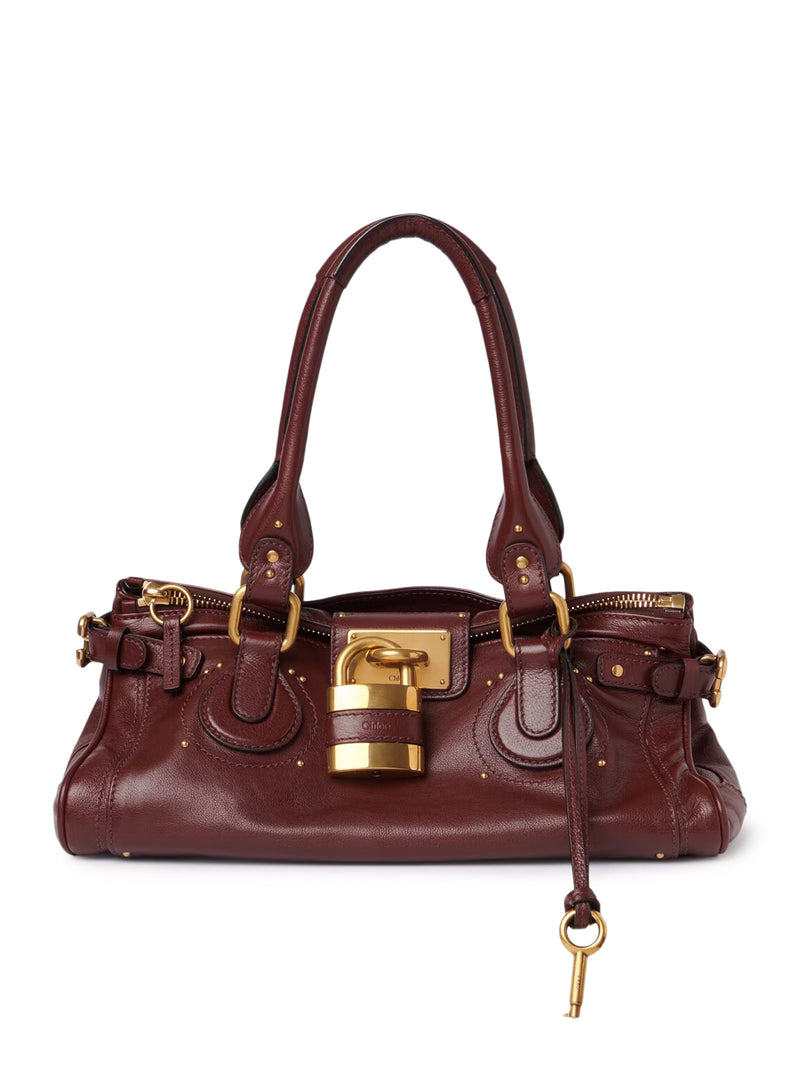 PADDINGTON BAG IN GRENADE LEATHER