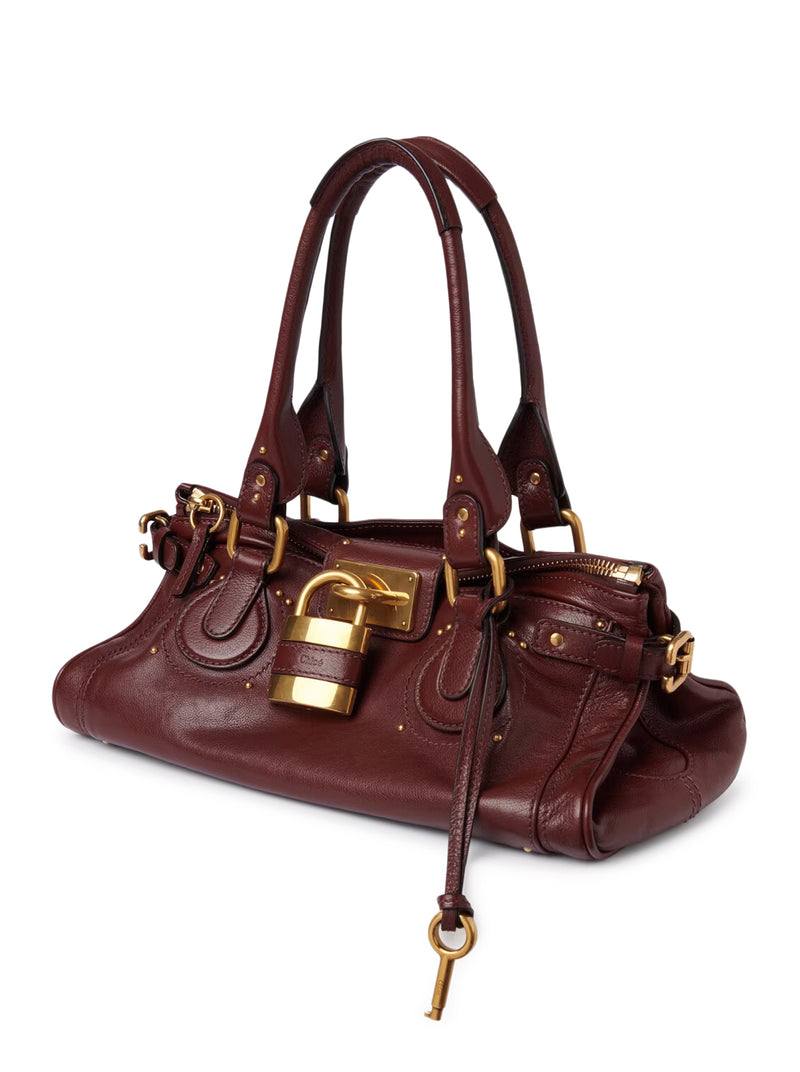 PADDINGTON BAG IN GRENADE LEATHER