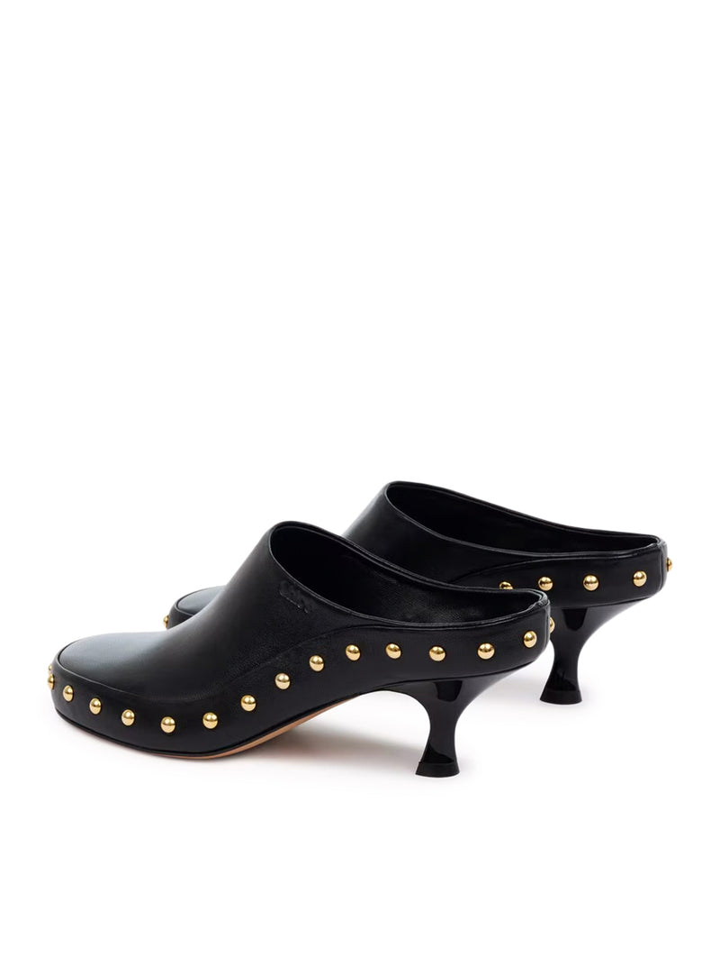 JUNIE HEELED MULES
