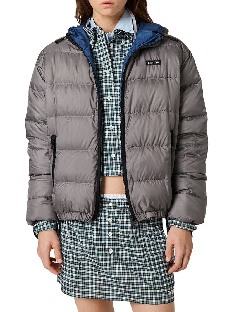 LIGHT PONGÉ DOWN JACKET