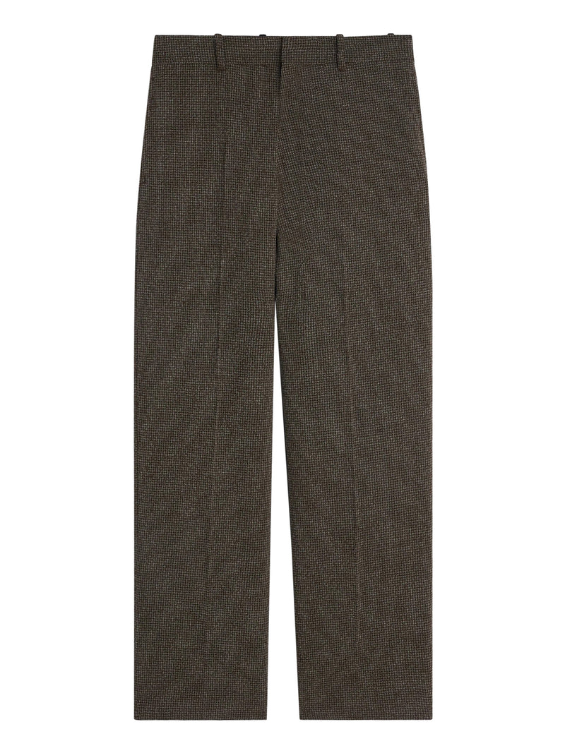 DROP-FIT WOOL TAILORED TROUSERS